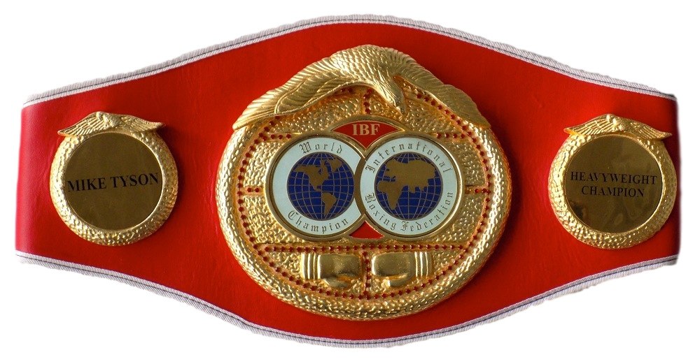 Боксерский чемпионский пояс IBF